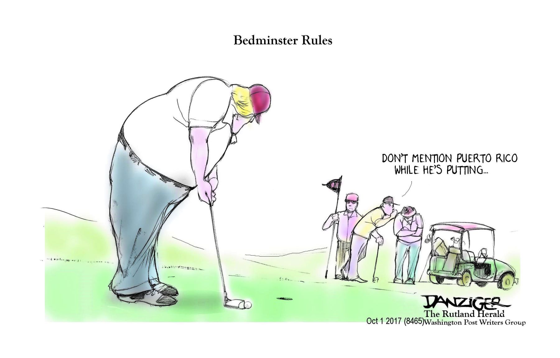 Jeff Danziger cartoon